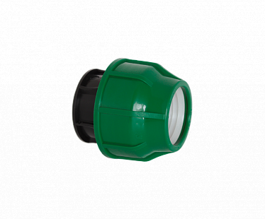 Заглушка компрессионная 25 PN10 (POLIEXT) (20/320)